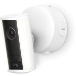 RING Spotlight Camera Pro (2nd Gen) 4K PoE - White - 4K Video - 3D Motion Detection with Customisable Motion Zones
