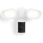 RING Floodlight Camera Pro (2nd Gen) 4K Security Camera Wired White