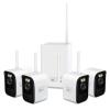 Swann MaxRanger4K Mini Wireless Security System / Base Station / 32GB / 4x MINICAM 4K Cam