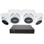 Swann AdvancedX Series NVR-8ADVANX / 1TB / 4x NHD-ADVANXD 4K Spotlight Dome IP Cameras