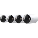 TP-Link Tapo C410 3MP/2K Outdoor Wire-Free Battery Camera - 4 Pack 6400mAh Battery / Color Night Vision /Two-way Audio / Local Storage via MicroSD up to 512GB