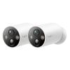 TP-Link Tapo C425 4MP/2K+ Outdoor Wire-Free Battery Camera - 2 Pack 10000mAh Battery / Color Night Vision /Two-way Audio / Local Storage via MicroSD up to 512GB / Built-in Siren TP-Link Tapo C425 4MP/2K+ Outdoor Wire-Free Battery Camera - 2 Pack 10000mAh Battery / Color Night Vision /Two-way Audio / Local Storage via MicroSD up to 512GB / Built-in Siren