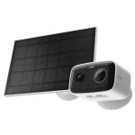 TP-Link Tapo C400 KIT 2MP/1080P Outdoor Wire-Free Camera With Solar Panel - White Up to 180-Day with 5,200mAh Battery / Color Night Vision with Spotlight / 70dB Siren / Smart AI Detection