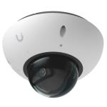 Ubiquiti UniFi Protect UVC-G6-Dome 8MP/4K Dome PoE Camera (White) with Multi-TOPS AI Engine 4K 30FPS / Viewing Angle - 110 Degree / Built-In Mic / IP66 & IK10