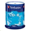 Verbatim 94554 CD-R - 100 Pack 700MB 52X with Branded Surface - Spindle Verbatim 94554 CD-R - 100 Pack 700MB 52X with Branded Surface - Spindle
