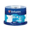 Verbatim 41908 CD-R - 50 Pack 700MB - White InkJet 52x