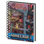 Impact Merch IM Minecraft Red World A5 Notebook