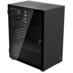 Aerocool CS111 MidTower Case Black Support MATX, MINI ITX, 1 X120mm Fan Pre-installed, CPU Cooler Support Upto 160mm, GPU Support Upto 305mm, 4X PCI Slot, Front I/O: 1X USB 3.0, 2X USB 2.0, HD Audio