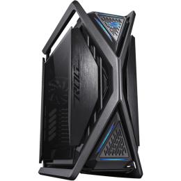 ASUS ROG Hyperion GR701 Black Full Tower gaming case with tempered glass,Support EATX, ATX, MATX, MINI ITX, CPU Cooler Support Upto 190mm, Graphics Card Support Upto 460mm, 420mm Radiator Supported, Front I/O: 4x USB, 1x Type C, HD Audio