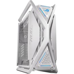 ASUS ROG Hyperion GR701 White Full Tower gaming case with tempered glass,Support EATX, ATX, MATX, MINI ITX, CPU Cooler Support Upto 190mm, Graphics Card Support Upto 460mm, 420mm Radiator Supported, Front I/O: 4x USB, 1x Type C, HD Audio