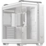 ASUS TUF Gaming GT502 HORIZON White ATX Mid Tower Case Tempered Glass, CPU Cooler Suport Upto 163mm, GPU Support Upto 400mm, 8x PCI Slot, 360mm Radiator Supported, Front I/O: 2x USB, 1x Type C, HD Audio