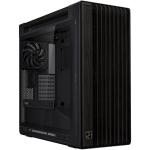 ASUS ProArt PA602 Wood Black Edition Tower Case with TG Panel for EATX/ATX/MATX/ITX CPU Cooler Support Upto 190mm, GPU Support Upto 450mm, 4x PCI Slot, 420mm Radiator Supported, Front I/O: 2x USB 2.0, 2 X USB 3.2 1 X USB TypeC,