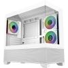 Cooler Master Elite 490 White mATX Tower Gaming Case Tempered Glass, 3x 120mm ARGB Fan Pre-installed CPU Cooler Support Upto 170mm, GPU Support Upto 425mm, 5x PCI Slot, 360mm Radiator Supported, Front I/O: 1x Type C, 2x USB, HD Audio Cooler Master Elite 490 White mATX Tower Gaming Case Tempered Glass, 3x 120mm ARGB Fan Pre-installed CPU Cooler Support Upto 170mm, GPU Support Upto 425mm, 5x PCI Slot, 360mm Radiator Supported, Front I/O: 1x Type C, 2x USB, HD Audio