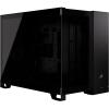 Corsair 2500X Black MATX Gaming Case Tempered Glass CPU Cooler Support Upto 180mm, GPU Support Upto 400mm, 360mm Radiator Supported, 4x PCI (4 vertical with accessory) - Front 1x Type C, 2x USB, HD Audio Corsair 2500X Black MATX Gaming Case Tempered Glass CPU Cooler Support Upto 180mm, GPU Support Upto 400mm, 360mm Radiator Supported, 4x PCI (4 vertical with accessory) - Front 1x Type C, 2x USB, HD Audio