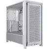 Corsair FRAME 4000D RS White ATX MidTower Gaming Case Tempered Glass, CPU Cooler Support Upto 170mm, GPU Support Upto 370mm, 7x PCI, Slot, 360mm Radiator Supported, Front I/O: 2x USB, 1x Type C, HD Audio Corsair FRAME 4000D RS White ATX MidTower Gaming Case Tempered Glass, CPU Cooler Support Upto 170mm, GPU Support Upto 370mm, 7x PCI, Slot, 360mm Radiator Supported, Front I/O: 2x USB, 1x Type C, HD Audio