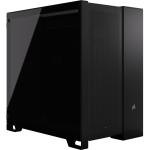 Corsair 6500D Airflow Black ATX Gaming Case Tempered Glass CPU Cooler Support Upto 190mm, GPU Support Upto 400mm, 8+3 (Vertical) PCI, 360mm Radiator Supported - Front: 1x Type C, 4x USB, HD Audio.