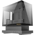 DARKFLASH F1 Tempered Glass mATX / ITX Mini Tower Case - Black 6x ARGB Fans - CPU Cooler Support up to 185mm - GPU Support up to 350mm - 5x PCI Slots - 360mm Radiator Support - Front I/O: 1x USB-C - 2x USB - HD Audio