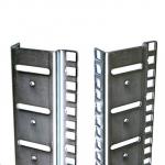 Dynamix RASM45-6 45U Sshaped mounting rail for 600mm width cabinets. Includes 2 right hand and 2 left hand pcs.
