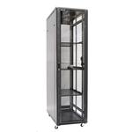 Dynamix RSR45-6X12 45RU Server Cabinet 1200mm Deep     (600x1200x2100mm) Includes 3x Fixed Shelves, 4x Fans, 25x Cage Nuts, 4x Castors & 4x Level Feet. Black