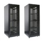 Dynamix RST45-8X12FP 45RU Server Cabinet 1200mm deep     (800x1200x2160mm) 2x100mm Front Vertical Cable Management. 3x Fixed Shelves, Fan Kit, Cage Nuts Castors
