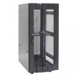 Dynamix 22RU Server Cabinet 900mm deep (600x900x1100mm), 1x fixed shelf 4x fans, 25x cage nuts, 4x castors 4x levelling feet, Single front door dual rear door, Hex vented, Black colour