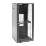 Dynamix RSFDS27-600 27RU 600mm Deep Universal Swing Wall Mount Cabinet. Removable Backmount (600x600x1365mm).Includes 1x Fixed Shelf 10x Cage Nuts Removable Side Panels. Black Gloss Colour.