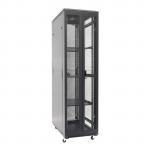 Dynamix RSR45-6X8 45RU Server Cabinet 800mm Deep (600 x 800 x 2210mm). Incl. 3x Fixed Shelves, 4x Fans, 25x Cage Nuts, 4x Castors & 4x Level Feet. static load. Glass front door, mesh rear door. 6-Way PDU installed.
