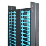 Dynamix RDF47CM-300 Dual 300mm wide finger duct cable   mangement Panels for RDF47U frame. Supplied with side panel.