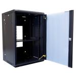 Dynamix RSFDS18-600 18RU 600mm Deep Universal Swing Wall Mount Cabinet. Removable Backmount (600x600x901mm).