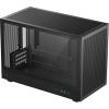 DEEPCOOL CH260 ITX / mATX Mini Tower Case - Black CPU Cooler Support up to 174mm - GPU Support up to 413mm - 4x PCI Slots - 360mm Radiator Support - Front I/O: 1x USB-C - 2x USB - HD Audio