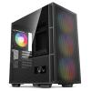 DEEPCOOL CH560 Digital Black ATX Mid Tower Case Tempered Glass, Side Digital Pannel, 3x 140mm ARGB Fan and 1x 120mm ARGB Fan Pre-installed, CPU Cooler Support Upto 175mm, GPU Support Upto 380mm, 7x PCI Slot, 360mm Radiator Supported, Front DEEPCOOL CH560 Digital Black ATX Mid Tower Case Tempered Glass, Side Digital Pannel, 3x 140mm ARGB Fan and 1x 120mm ARGB Fan Pre-installed, CPU Cooler Support Upto 175mm, GPU Support Upto 380mm, 7x PCI Slot, 360mm Radiator Supported, Front