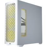 Formula V Line Air Power G3 White ATX Mid Tower Gaming Case Tempered Glass, 4x 120mm ARGB PWM CPU Cooler Support Upto 165mm, GPU Support Upto 390mm, 7x PCI Slot, 360mm Radiator Supported, Front I/O: 2x USB 2.0, 1x USB 3.0, HD Audio