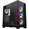 FSP M340 Black ATX Mid Tower Case 4 x120mm ARGB Fans Pre-installed, CPU Cooler Support Upto 170mm, GPU Support Upto 425mm, 7x PCI Slot, 360mm Radiator Supported, Front I/O: 1x Type C, 2x USB, HD Audio FSP M340 Black ATX Mid Tower Case 4 x120mm ARGB Fans Pre-installed, CPU Cooler Support Upto 170mm, GPU Support Upto 425mm, 7x PCI Slot, 360mm Radiator Supported, Front I/O: 1x Type C, 2x USB, HD Audio
