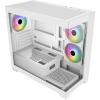 FSP S340 White MATX Mid Tower Case 3x120mm ARGB Fans Pre-installed, CPU Cooler Support Upto 170mm, GPU Support Upto 425mm, 5x PCI Slot, 360mm Radiator Supported, Front I/O: 2x USB, HD Audio FSP S340 White MATX Mid Tower Case 3x120mm ARGB Fans Pre-installed, CPU Cooler Support Upto 170mm, GPU Support Upto 425mm, 5x PCI Slot, 360mm Radiator Supported, Front I/O: 2x USB, HD Audio
