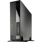 Inwin BL641 Black LowProflie mATX SFF Business Case 11.5 Litre with 300W 80+ Gold PSU, 4x PCI Low Profile Slots, Front 4x USB 2.0, HD Audio,