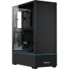 Lian Li SUP 01 Black ATX MidTower Gaming Case Tempered Glass, Pre-mounted PCIE 4.0 Riser cable for front-positioned GPU, 360mm Radiator Supported, 8x PCI Slots, Front: 2x USB, 1x Type-C, HD Audio Lian Li SUP 01 Black ATX MidTower Gaming Case Tempered Glass, Pre-mounted PCIE 4.0 Riser cable for front-positioned GPU, 360mm Radiator Supported, 8x PCI Slots, Front: 2x USB, 1x Type-C, HD Audio
