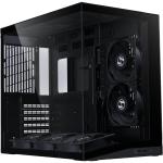 Lian Li O11D MINI V2 Flow Black ATX MidTower Gaming Case Tempered Glass, Support ATX/mATX/ITX, CPU Cooler Supports Upto 172mm, GPU Supports Upto 395mm, 7x PCI Slot, 360mm Radiator Supported, 5 X Reverse Fans. Front I/O: 1x Type C, 2x USB, H