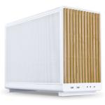 Lian Li DAN-A3 White Wooden MiniTower Gaming Case Support mATX/ITX, CPU Cooler Support Upto 165mm, GPU Support Upto 415mm, 4x PCI Slot, 360mm Radiator Supported, Front I/O: 2x USB 3.0, 1x Type C, HD Audio