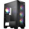 MSI MAG FORGE 130A Airflow Mid Tower Gaming Case for ATX/mATX/ITX Tempered Glass with 4 X Fixed RGB Fans,CPU Cooler Support Upto 160mm, GPU Support Upto 330mm, 7x PCI Slot,  Front I/O: 2x USB, HD Audio
