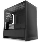 NZXT H3 Black Flow MATX MicroTower Gaming Case Tempered Glass, CPU Cooler Support Upto 170mm, GPU Support Upto 377mm, 4x PCI Slot, 280mm Radiator Supported. Front I/O: 1x USB, 1x Type C, HD Audio