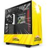 NZXT CRFT My Hero Academia - Rivals Limited Edition H510i Mid Tower, CPU Cooler up to 165mm, GPU Supports Upto 381mm, 280mm Radiator Supported, 7+2 (Vertical) X PCI Slots, Front 1X USB 3.0,1XType C, HD Audio, NO PSU NZXT CRFT My Hero Academia - Rivals Limited Edition H510i Mid Tower, CPU Cooler up to 165mm, GPU Supports Upto 381mm, 280mm Radiator Supported, 7+2 (Vertical) X PCI Slots, Front 1X USB 3.0,1XType C, HD Audio, NO PSU