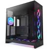 NZXT H9 (2025) Flow RGB+ Flow Prime Dual Chamber Black ATX MidTower Gaming Case Tempered Glass 7x ARGB PWM Fan Pre-Installed, CPU Cooler Support Upto 165mm, GPU Support Upto 459mm, 7x PCI Slot, 420mm Radiator Supported, Front I/O: 2x USB, 1 NZXT H9 (2025) Flow RGB+ Flow Prime Dual Chamber Black ATX MidTower Gaming Case Tempered Glass 7x ARGB PWM Fan Pre-Installed, CPU Cooler Support Upto 165mm, GPU Support Upto 459mm, 7x PCI Slot, 420mm Radiator Supported, Front I/O: 2x USB, 1