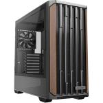 OKINOS Cypress 7 Tempered Glass ATX Mid Tower Gaming Case - Walnut Wood Edition 4x 120mm Fans Pre-Installed - CPU Cooler Support up to 165mm - GPU Support up to 415mm - 7x PCI Slots - 360mm Radiator Support - Front I/O: 2x USB - 1x USB-C -