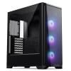 Phanteks Eclipse G370A Black Tempered Glass Mid Tower Case Come with 3x 120mm ARGB M25 G2 Fans, CPU Cooler Support Upto 170mm, GPU Support Upto 375mm, 7x PCI Slot, 360mm Radiator Supported, Front I/O: 1x USB, 1x Type C, HD Audio Phanteks Eclipse G370A Black Tempered Glass Mid Tower Case Come with 3x 120mm ARGB M25 G2 Fans, CPU Cooler Support Upto 170mm, GPU Support Upto 375mm, 7x PCI Slot, 360mm Radiator Supported, Front I/O: 1x USB, 1x Type C, HD Audio