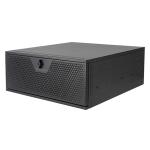Silverstone SST-RM44 4U Case Front Secure Lock Supports Upto SSI-CEB MBD - Supports 360mm AIO - 8x PCI Slot -2x 3.5" Internal - 4x 2.5" Internal - CPU Cooler Support Upto 148mm - Front I/O: 2x USB - 1x Type C- ATX / Mini Redundant PSU - 468