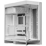 TRYX LUCA L70 Tempered Glass ATX Mid Tower Case - White CPU Cooler Support up to 170mm - GPU Support up to 460mm - 420mm Radiator Support - 7x PCI Slots - Front I/O: 4x USB - 1x USB-C - HD Audio