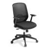Eden Office Sprint Task Chair With Armrest - 3-Way Ergonomic Adjustment - Comfortable contoutred Mesh Backrest - Supportive Seat of High-resilience foam - For Max 140kg Users - 5 Years Local Warranty