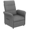 FlexiSpot X1 Electric Power Recliner Sofa Chair - Smoke Grey - Max Load 136kg - Adjustable Reclining Angle 105-155° - Side storage pocket FlexiSpot X1 Electric Power Recliner Sofa Chair - Smoke Grey - Max Load 136kg - Adjustable Reclining Angle 105-155° - Side storage pocket