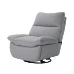 FlexiSpot XC6-G MANUAL 360° SWIVEL ROCKER RECLINER SOFA Chair ABRIC COVER COLOR: LIGHT GRAY