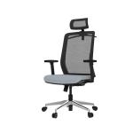 Loctek YZ202 Ergonomic Office Chair, With Backrest and seat arm, 2 position tiltation locking mechanism - Passed AS/NZS 4438:1997 NZ Chair Standard